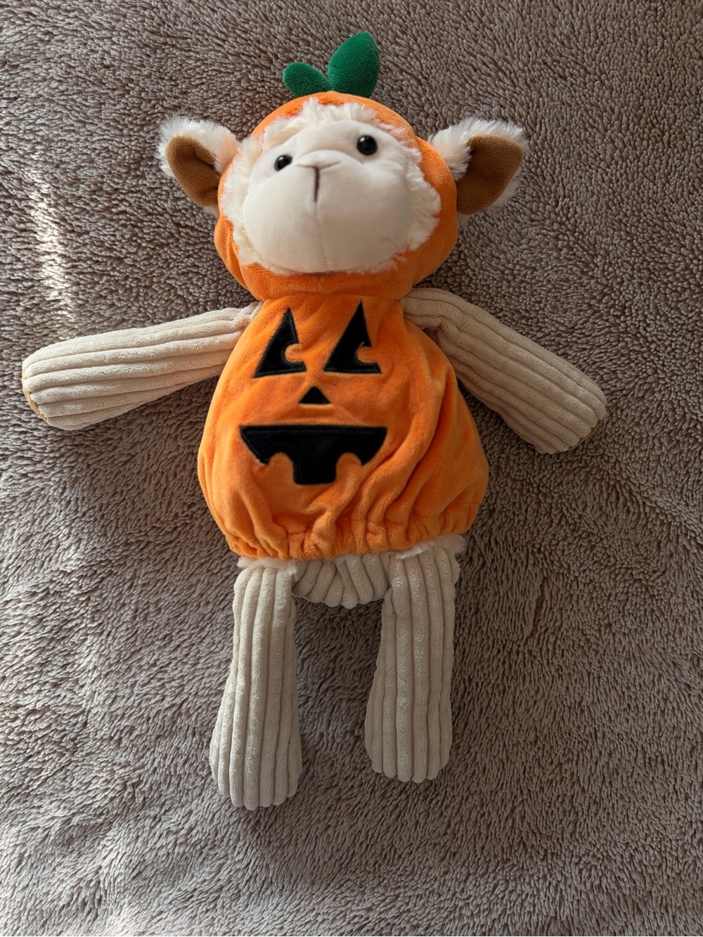 Scentsy Buddy Lenny the Lamb Halloween Pumpkin Costume Plush.